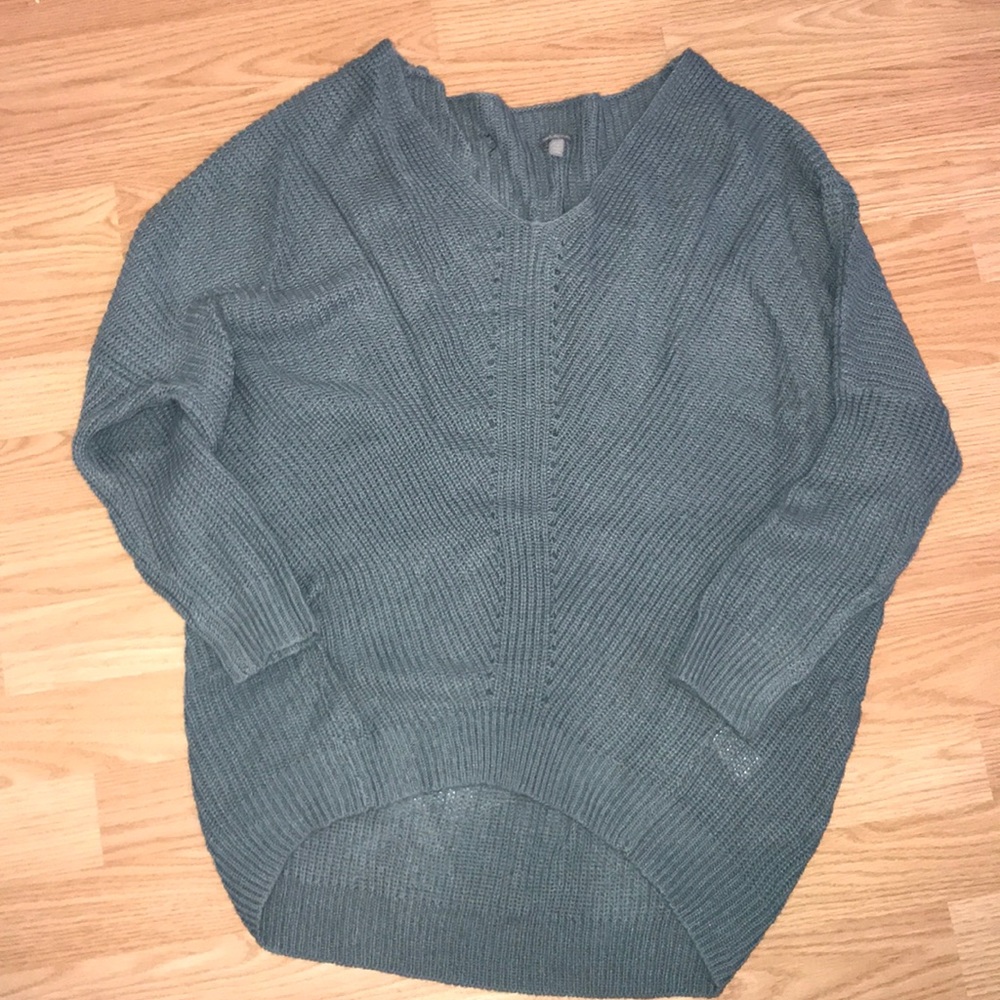 Blue sweater